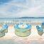 Round Combination Floor Sofa Lounge Suite for Garden