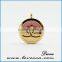 30MM Premium stainless steel aromatherapy locket pendant necklace