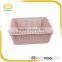 OEM design eco-friendly kitchen big bread empty fruit plastic storage basket