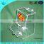 Custom made all kinds of size acrylic sugar box,clear plexiglass storage box