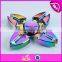 2017 Trending products ceramic bearing fidget spinner metal tri-spinner desk focus hand spinner toys W01A258-S