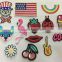custom iron-on patches wholesale sequin embroidery patch