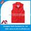 Red Ladies Working Uniform Vest Logo Custom Wholesales