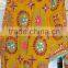 yellow PHULKARI GEORGETTE DUPATTA SHAWL stole