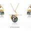 Pearl with Gold Plated Designer Womens Pendantset