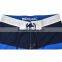 European Standard Stripe Print Fabric Men Sports Shorts