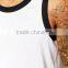 Plain White Stringer Mens Tank Tops Wholesale