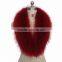 Myfur Luxury Royal Blue Raccoon Back Fur Thick Part Fur Collar Wholesale