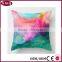 16*16 inch square colorful painting pillow cover