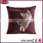 custom cat embroidered cute square body pillow