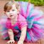 Fashion Rainbow Tutu Skirt for Girls new design fluffy baby skirt pettiskirt for wholesale