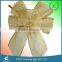 Wholesale pre tied ribbon bow with elastic loop