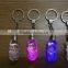 Crystal Singapore Merlion Model With LED Keychain For Souvenirs Gifts KJJ-02