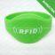 RFID Silicone Wristband / Identification Bracelet Waterproof