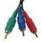 HDMI 19 Pin Male to 3 Male RCA Cable