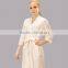 Men cotton fabric bathrobes kimono collar robes thin bright color night robes for home robe