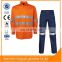 100%Cotton fire retardant safety working boiler suit with reflector