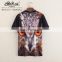 Peijiaxin Fahsion Design Casual Style Animal Eye 3D T shirt Men