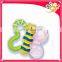 New Plastic Hand Bell,Cute Cartoon Bee Design Hand Bell Toys For Baby