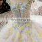 LS00296 Sheer top lace beaded top sheath boat neck wedding dresses pakistani bridal dresses arrivale corded lace wedding dress