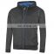 man mesh zipped pocket plain 100% polyester hoodies