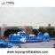 commercial cheap and customized giant inflatable water park price, land amusement park