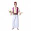 Prince Aladdin's Lamp Cosplay Men Clothing Adult Halloween Party Costume