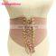 Women Bandage Shape-Making Lace Up Wide Waist Fashion Belt Waistband Elastic