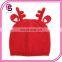 2017 autumn and winter warm children's hat Christmas small antlers baby knitted caps