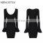 2016 fashion women sexy long sleeve dress lady bandage dress designer prom bandage bodycon dresses