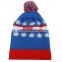 Hot selling fashion stock black Winter Hat Knitted Knitting Hat Beanie