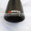 2017 hot sale Akrapovic Stainless steel carbon fiber exhaust tip/exhaust tail pipe