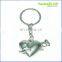 newest custom design zinc alloy making Rhinestones metal keychain in luxury style