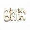 Clothing Accecssoriy Metal Label with Embossed Logo