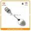 Factory Price Blank Heart Bulk Souvenir Metal Spoon