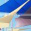 Uv radiation triangle shade sails, garden shade mesh