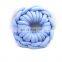 New style 100% polyester multicolor woven knot pillows