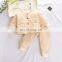 Fall Winter Keep Warm Kids Outfits Solid Color Baby Gile Boy Boutique Outfits