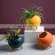 European Square creative metal desktop plant pot stand flower rack succulent plant pot