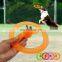 2020 new design interactive flying disc toy for dogs fetch play toy suitable for outdoor play activity toy