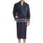 Luxurious Men's Shawl Collar Fleece sleepwear nightclothes