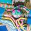 water play equipment manufacturer fiberglass slides use in the aqua park