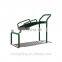 TUV certificated galvanized steel material garden sports equipment Dip station