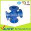 water wastwater industry Ductile Iron Pipe Fittings all flanged end equal cross