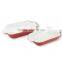 2015 hot sale rectangle shaped stonware baker