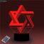 16 Colors Changing 3D Night Light Remote Control Best Selling Items