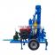 100m deep Portable Mine Drilling Rig Diesel Hydraulic Small Water Well Drilling Rig Machine