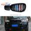 F15 F16 ABS gloss M color car auto front bumper mesh grille for BMW X series X5 X6 2015+