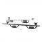 Black alum luggages racks for jeep wrangler jk