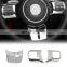 12PCS Silver Full Set Car Accessories Interior Decoration Trim Kit For Jeep Wrangler JK